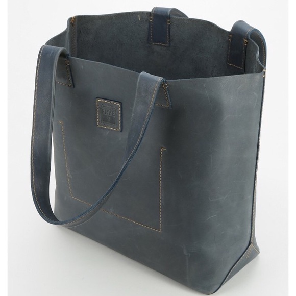 Frye Handbags - Frye Stitch Tote in Blue